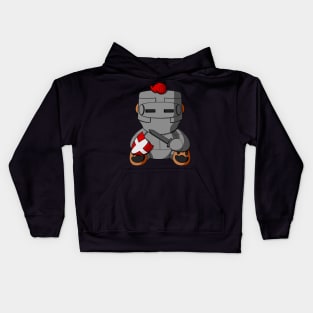 Knight Teddy Bear Kids Hoodie